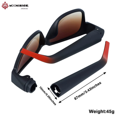 Hidden Sunglass Storage For Emergencys, Fun, Or Secret Use